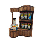 Mexican Tequila Decanter Set | Rustic Cantina Bar Display Mexican Decanter La Vie Bien Mexican Tequila Decanter Set | Rustic Cantina Bar Display