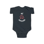 Mi corazón Infant Spanish Bodysuit, Cute Baby Romper by Printify