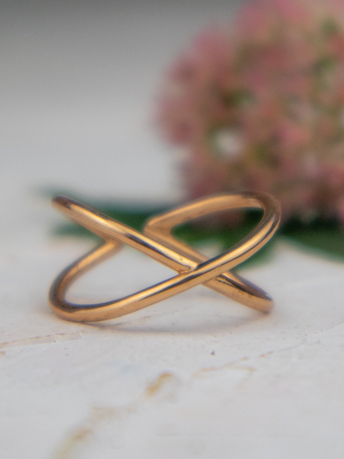 Mia Leaf Ring by Ash & Rose