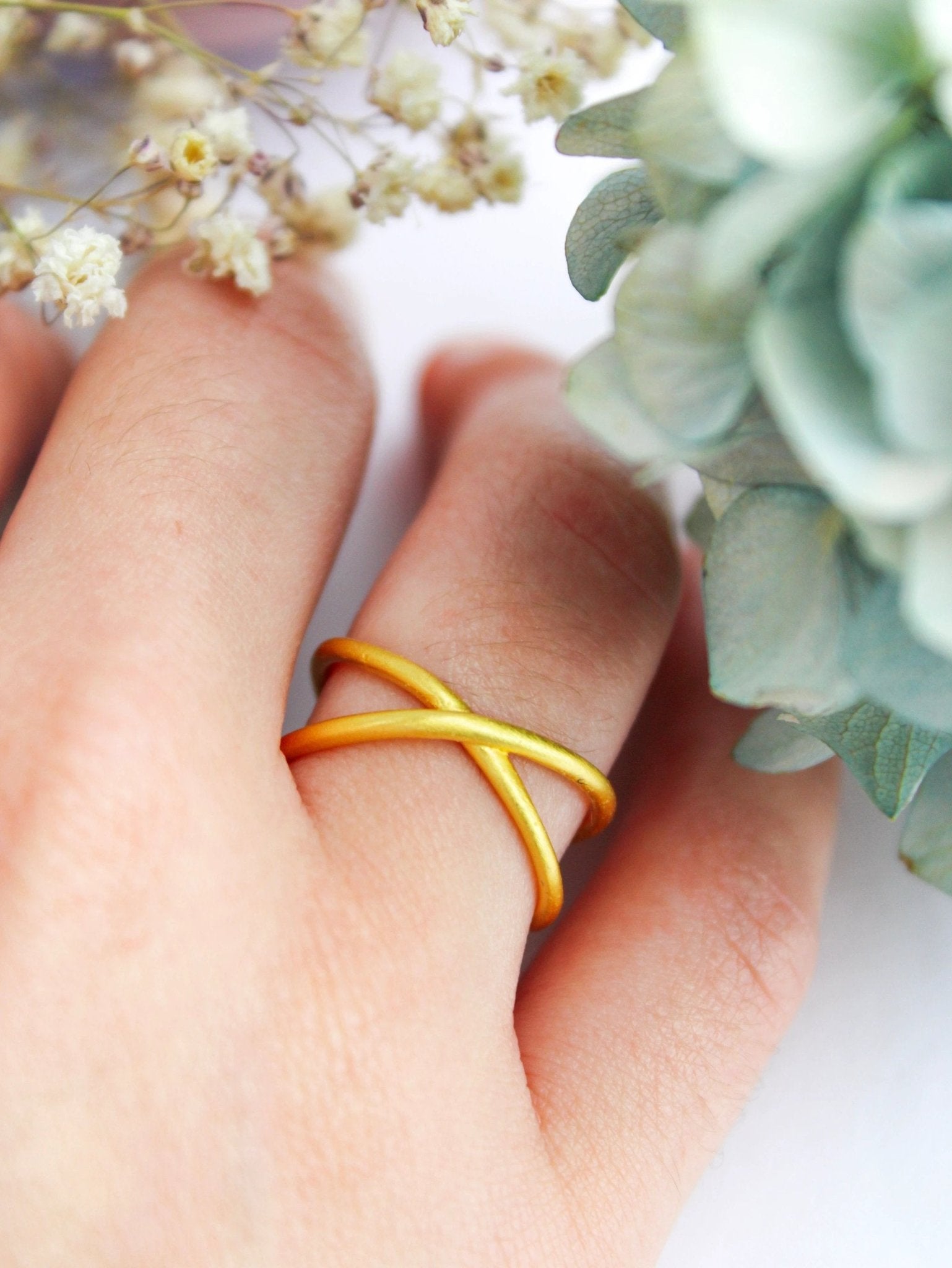 Mia Leaf Ring by Ash & Rose