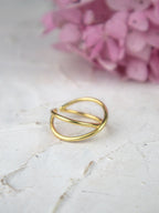 Mia Leaf Ring by Ash & Rose