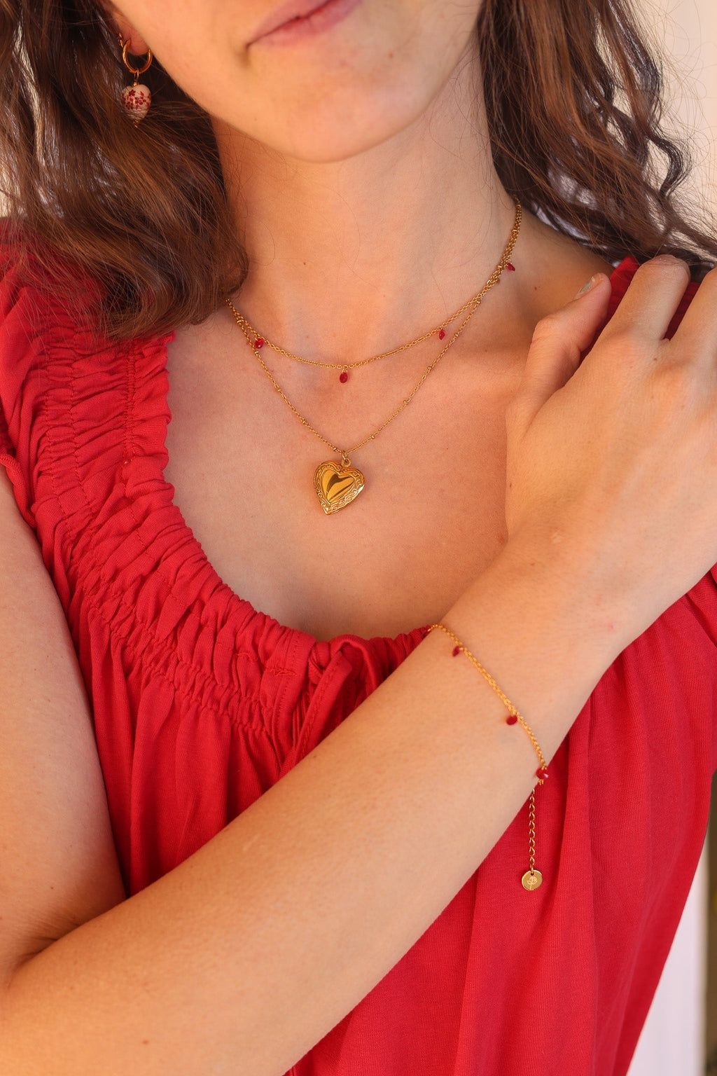 Mia Locket Necklace La Vie Bien Mia Locket