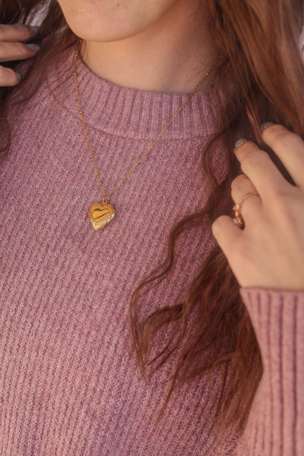 Mia Locket Necklace La Vie Bien Mia Locket
