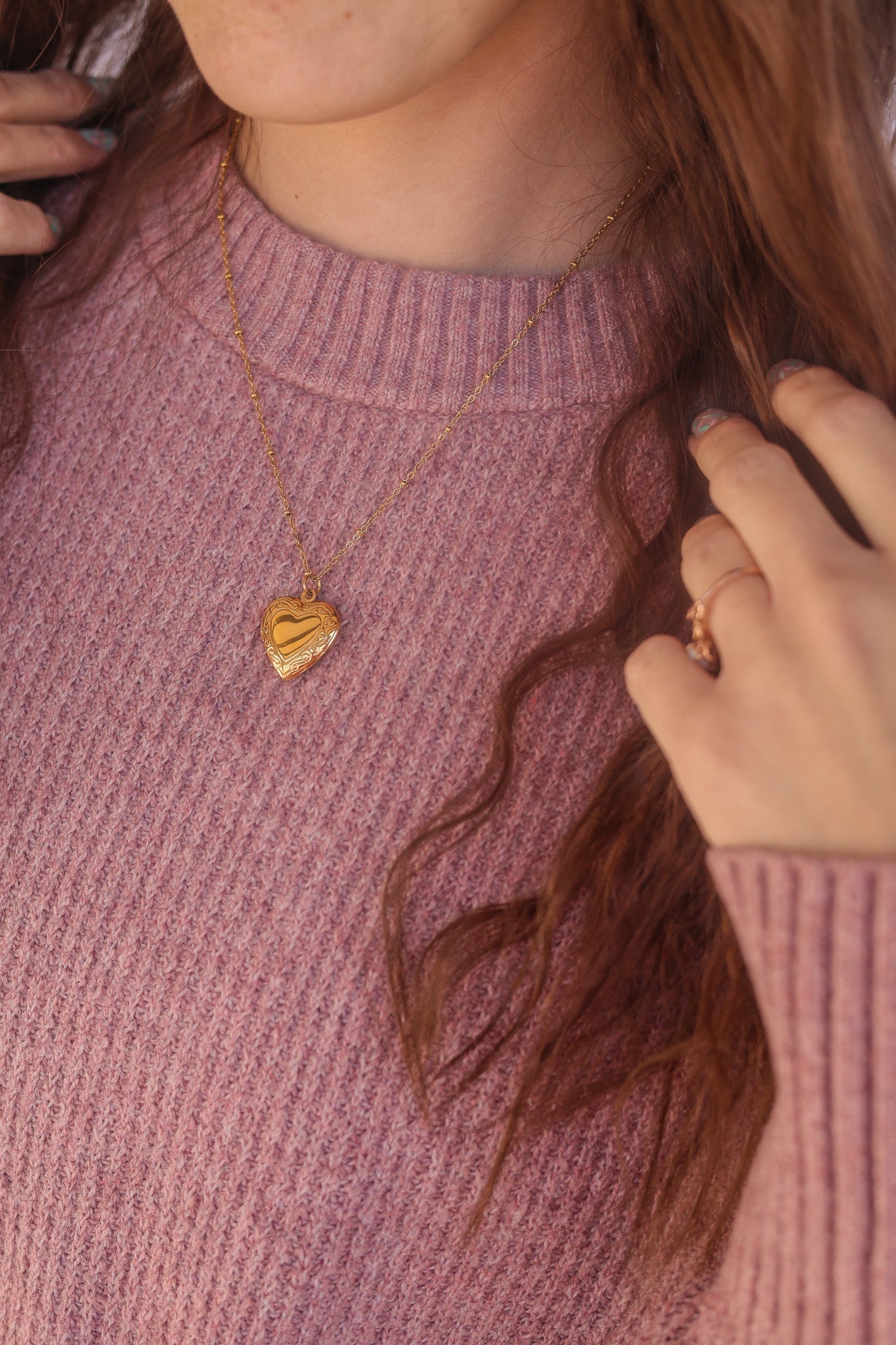 Mia Locket Necklace La Vie Bien Mia Locket