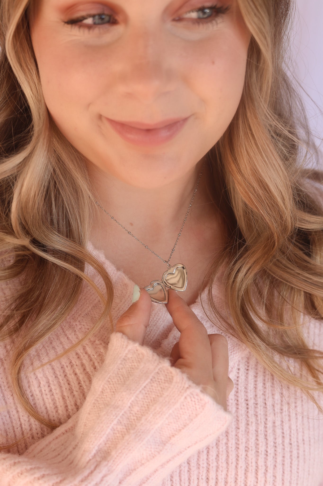 Mia Locket Necklace La Vie Bien Mia Locket