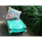 Miami Hand - Embroidered Pillow Pillows La Vie Bien Miami Hand - Embroidered Pillow