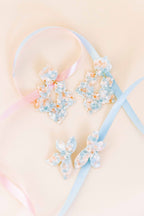 Michelle Statement Earrings - Mint Shell