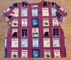 Michigan cities postage stamps Crop Tee- featuring Grand rapids, Marquette, Kalamazoo and more! All Over Prints La Vie Bien Michigan cities postage stamps Crop Tee- featuring Grand rapids, Marquette, Kalamazoo and more!