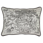 Michigan Hand - Guided Machine Pillow by CatStudio Pillows La Vie Bien Michigan Hand - Guided Machine Pillow by CatStudio