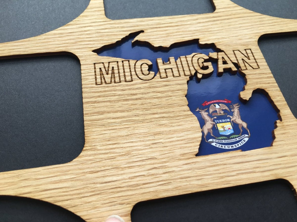 Michigan Picture Frame - State Photo Frame