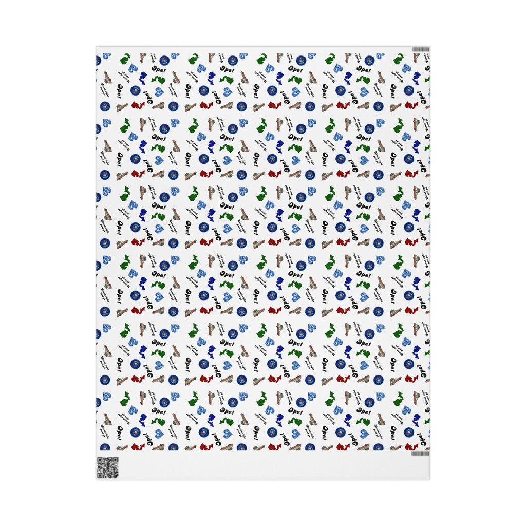 Michigan Themed Wrapping Paper Home Decor La Vie Bien Michigan Themed Wrapping Paper