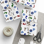 Michigan Themed Wrapping Paper Home Decor La Vie Bien Michigan Themed Wrapping Paper