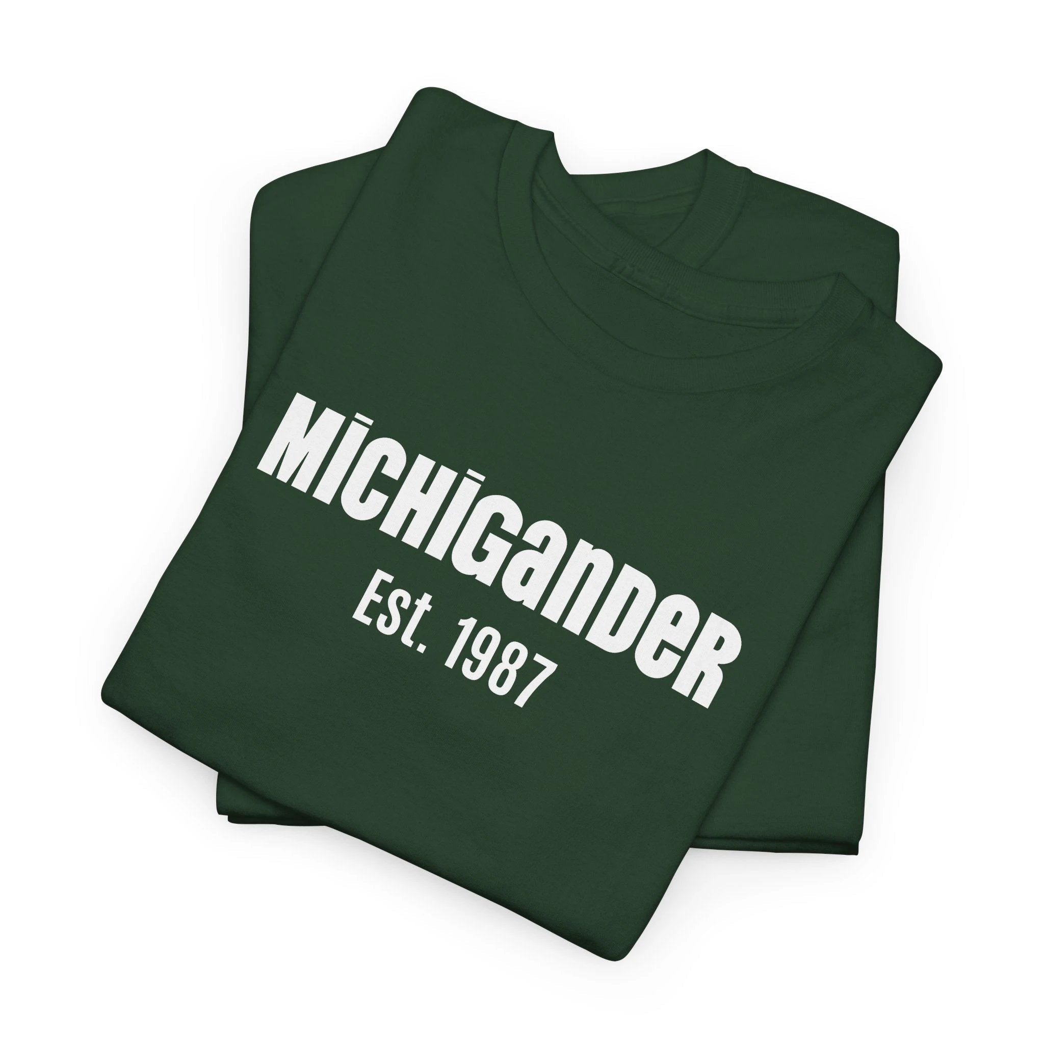Michigander Established Year T‑Shirt — Customizable Michigan Pride Tee by Printify