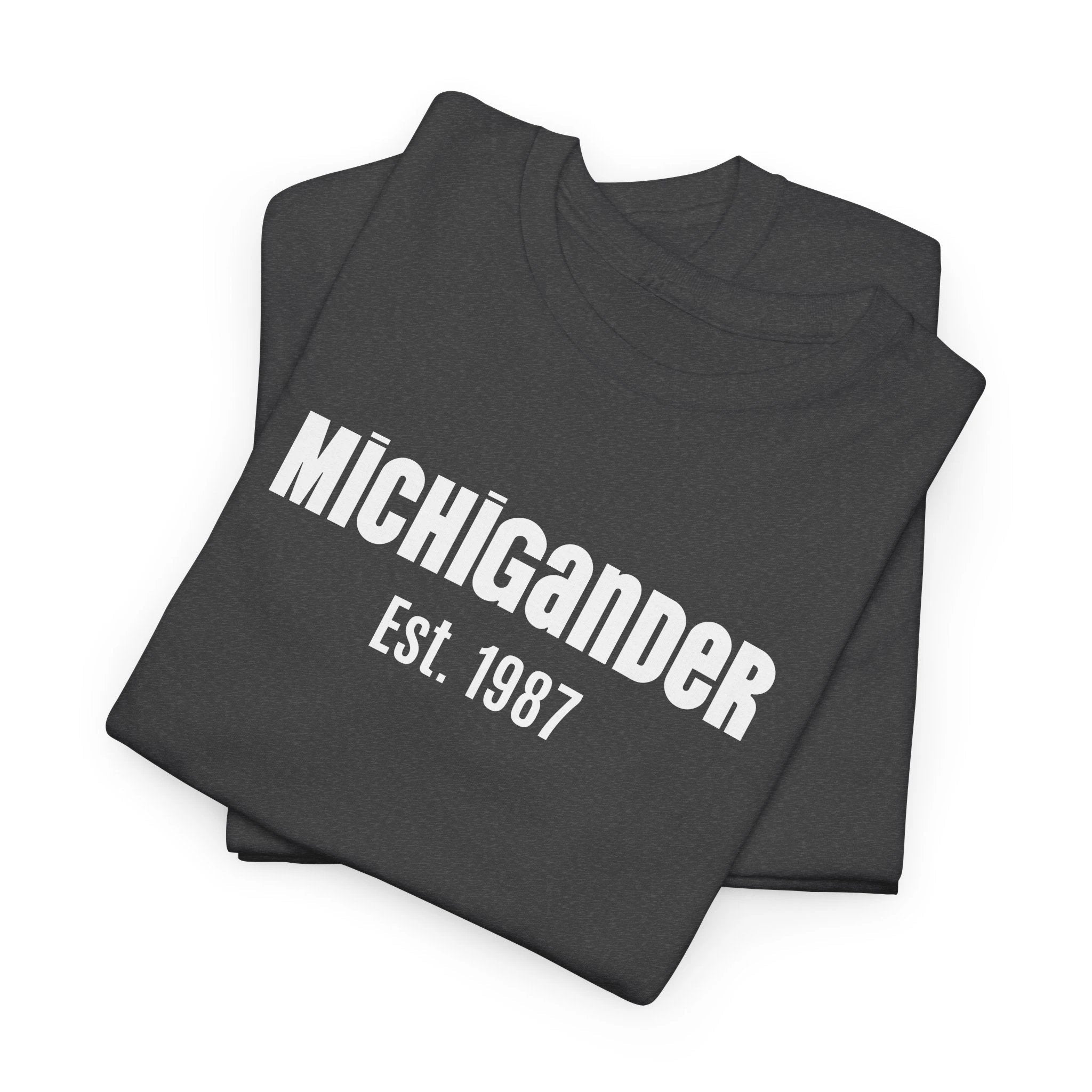 Michigander Established Year T‑Shirt — Customizable Michigan Pride Tee by Printify