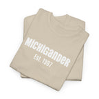 Michigander Established Year T‑Shirt — Customizable Michigan Pride Tee by Printify