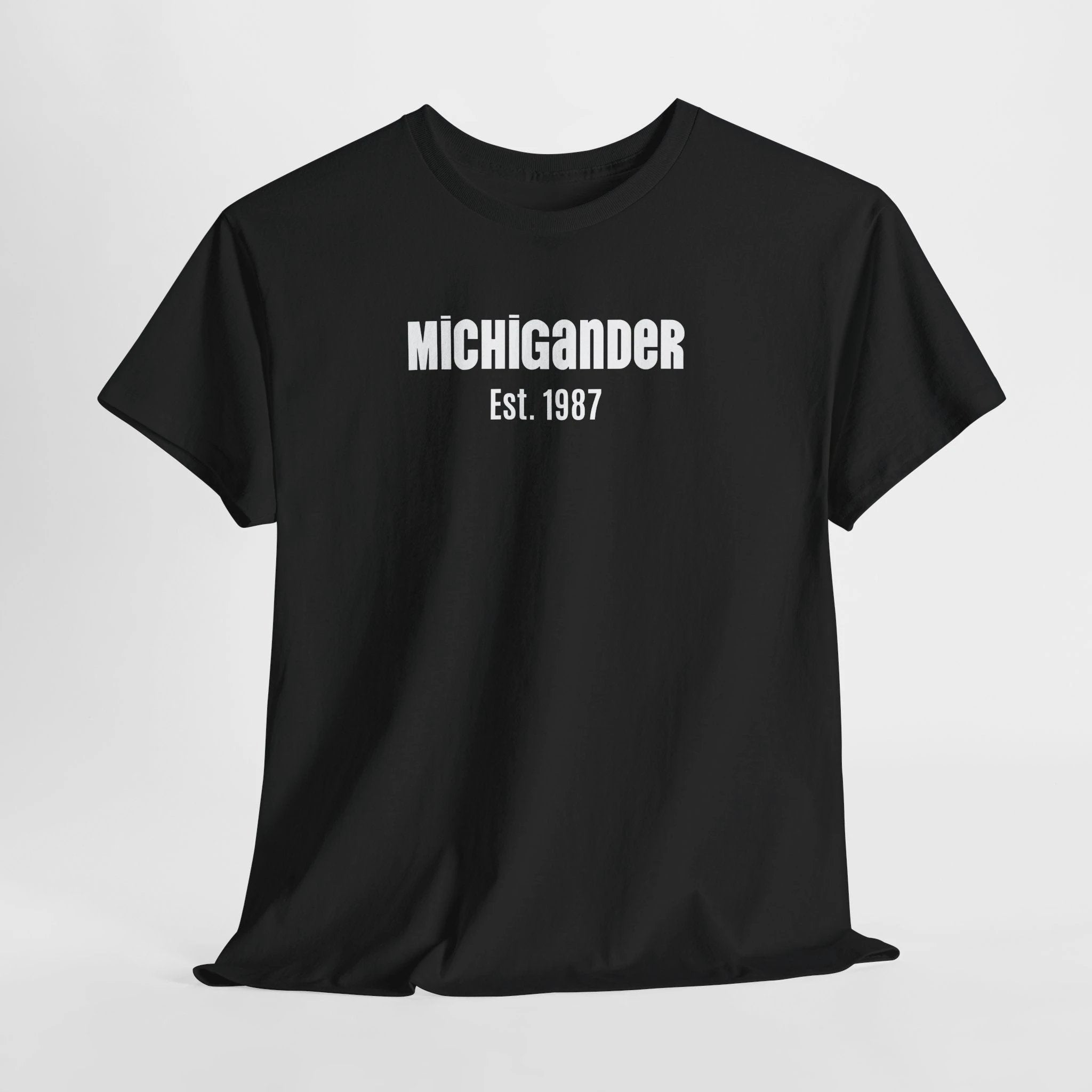Michigander Established Year T‑Shirt — Customizable Michigan Pride Tee by Printify