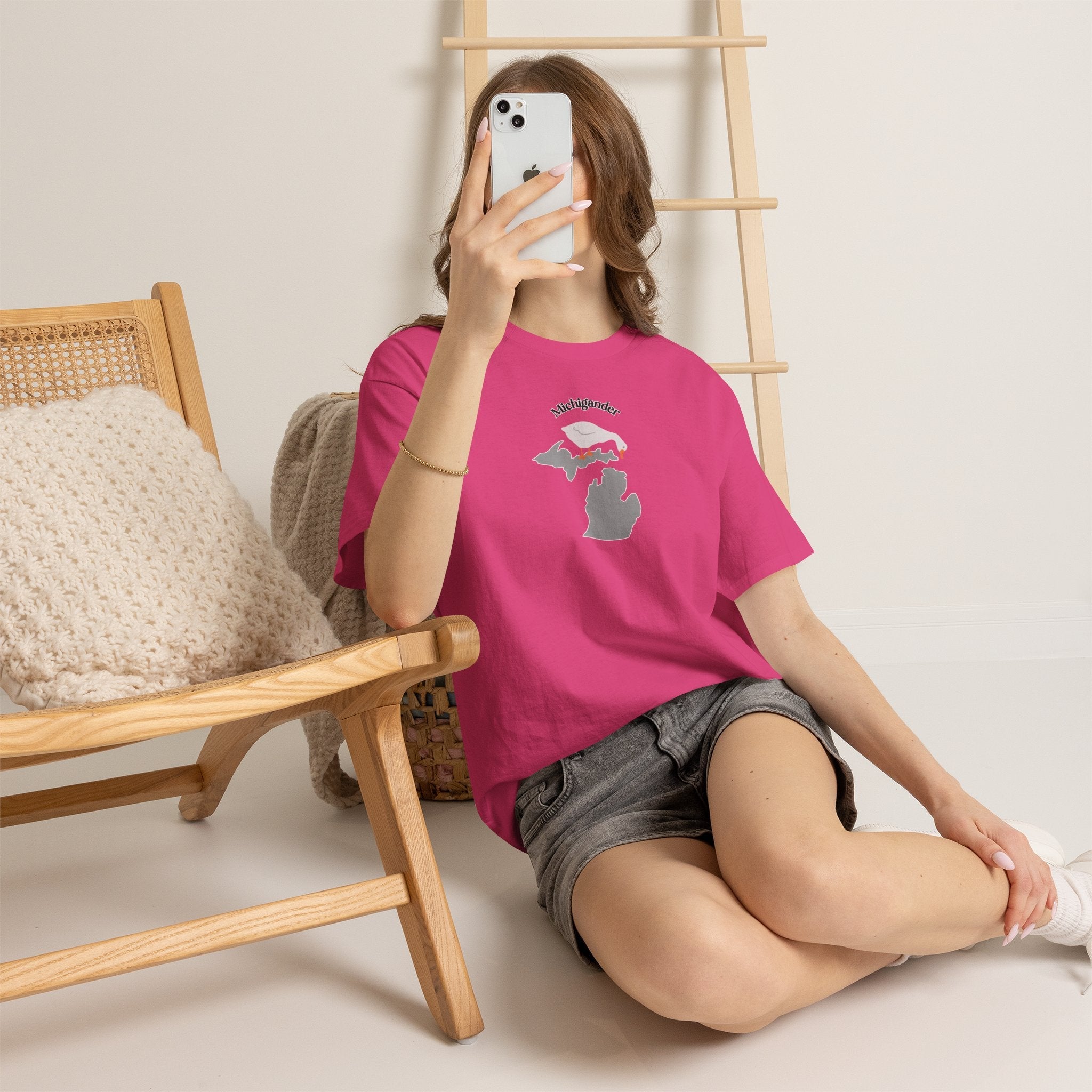 Michigander Goose Tee Shirt T-Shirt La Vie Bien Michigander Goose Tee Shirt
