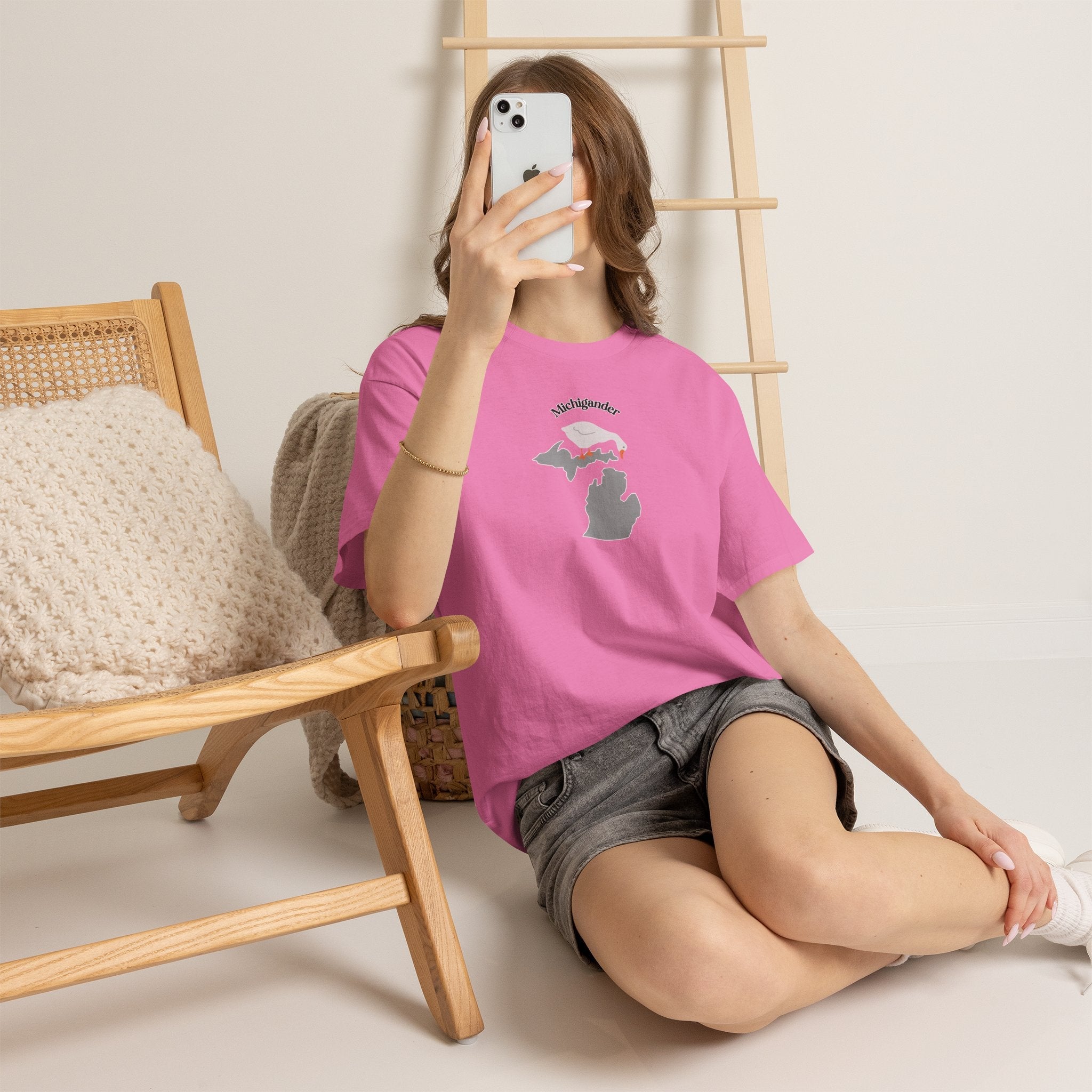 Michigander Goose Tee Shirt T-Shirt La Vie Bien Michigander Goose Tee Shirt