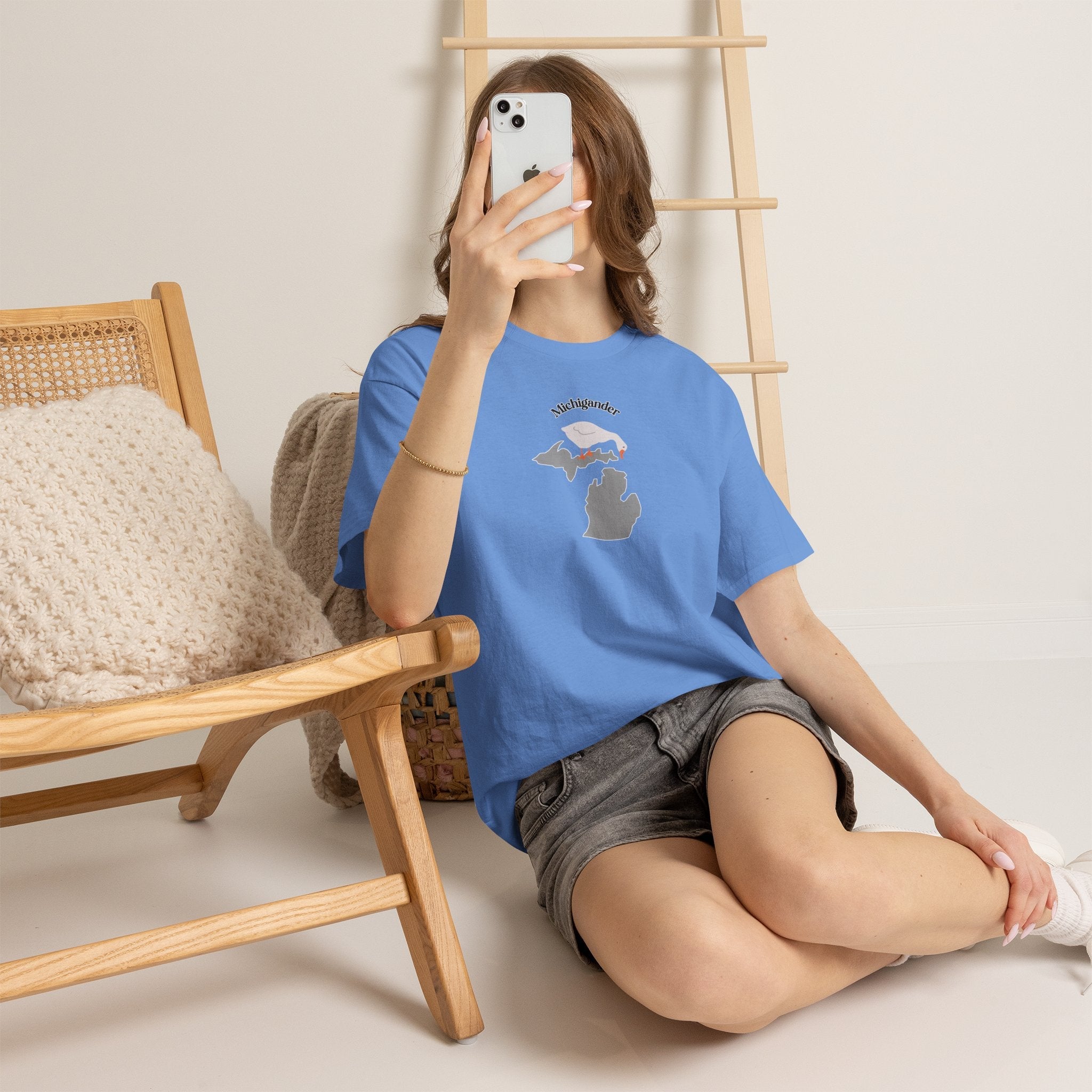 Michigander Goose Tee Shirt T-Shirt La Vie Bien Michigander Goose Tee Shirt