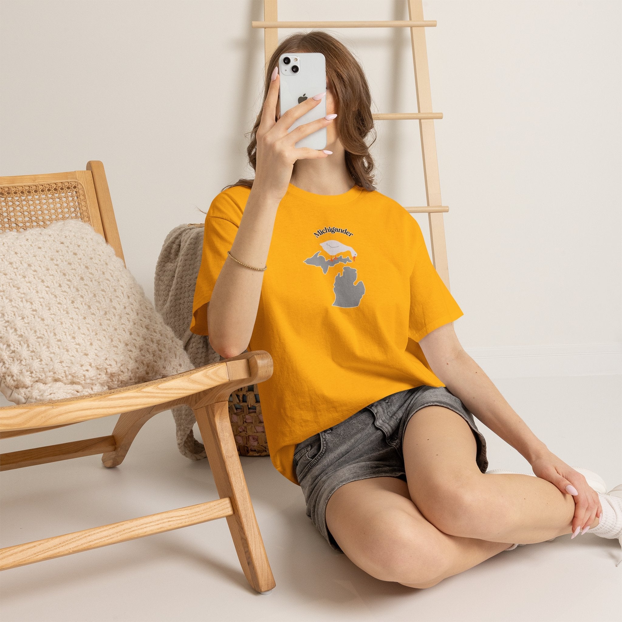 Michigander Goose Tee Shirt T-Shirt La Vie Bien Michigander Goose Tee Shirt