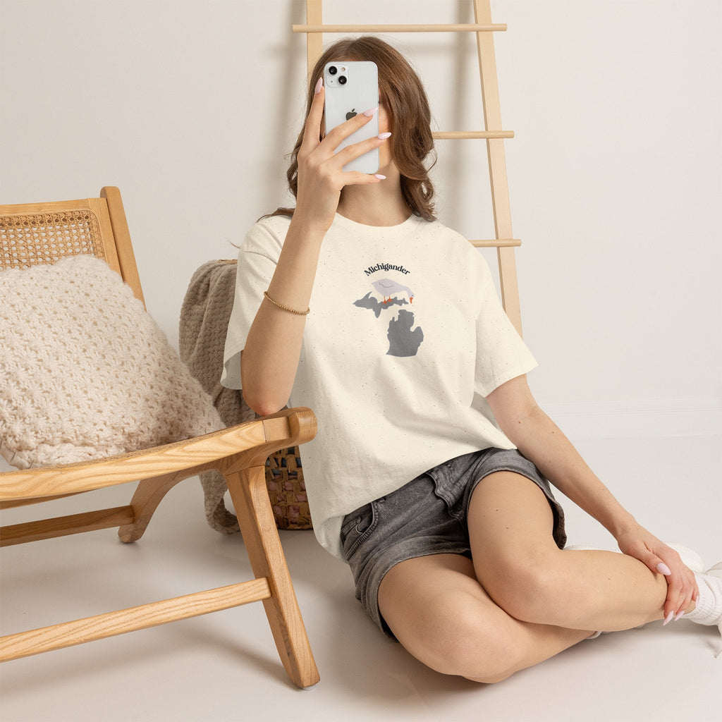 Michigander Goose Tee Shirt T-Shirt La Vie Bien Michigander Goose Tee Shirt