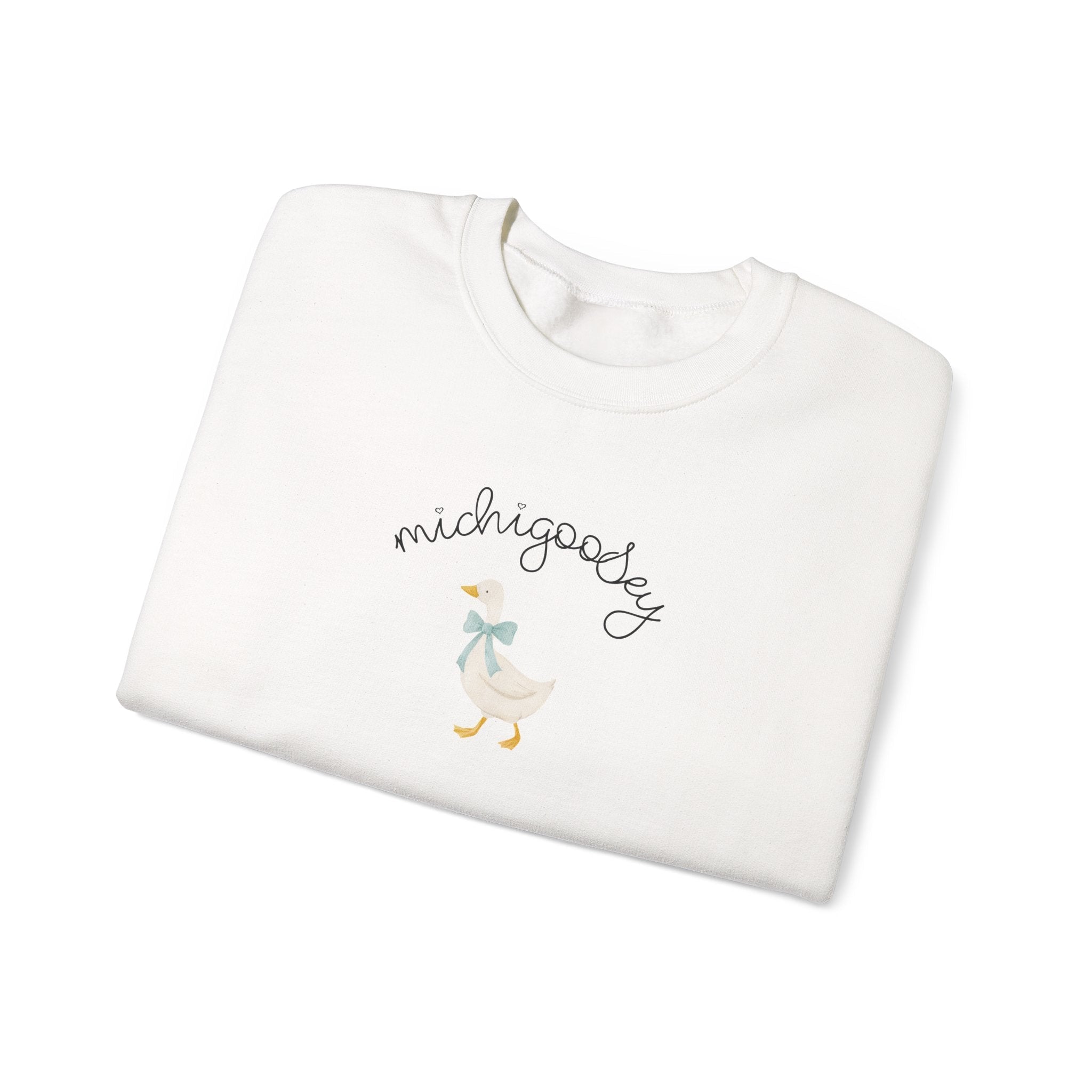 Michigoosey Goose Sweatshirt, Silly Goose Crewneck, Gander sweater, Michigan Wildlife Shirt, Novelty Animal Sweater Sweatshirt La Vie Bien Michigoosey Goose Sweatshirt, Silly Goose Crewneck, Gander sweater, Michigan Wildlife Shirt, Novelty Animal Sweater