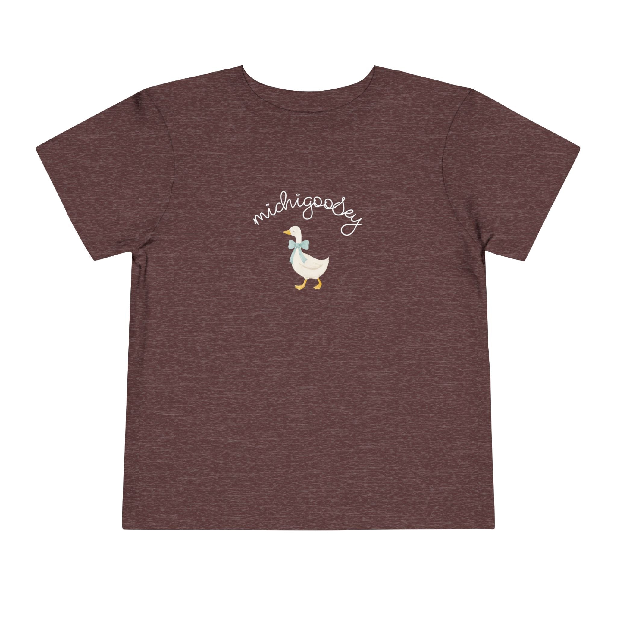 Michigoosey Toddler Tee, Cute Toddler Short Sleeve Shirt Kids clothes La Vie Bien Michigoosey Toddler Tee, Cute Toddler Short Sleeve Shirt