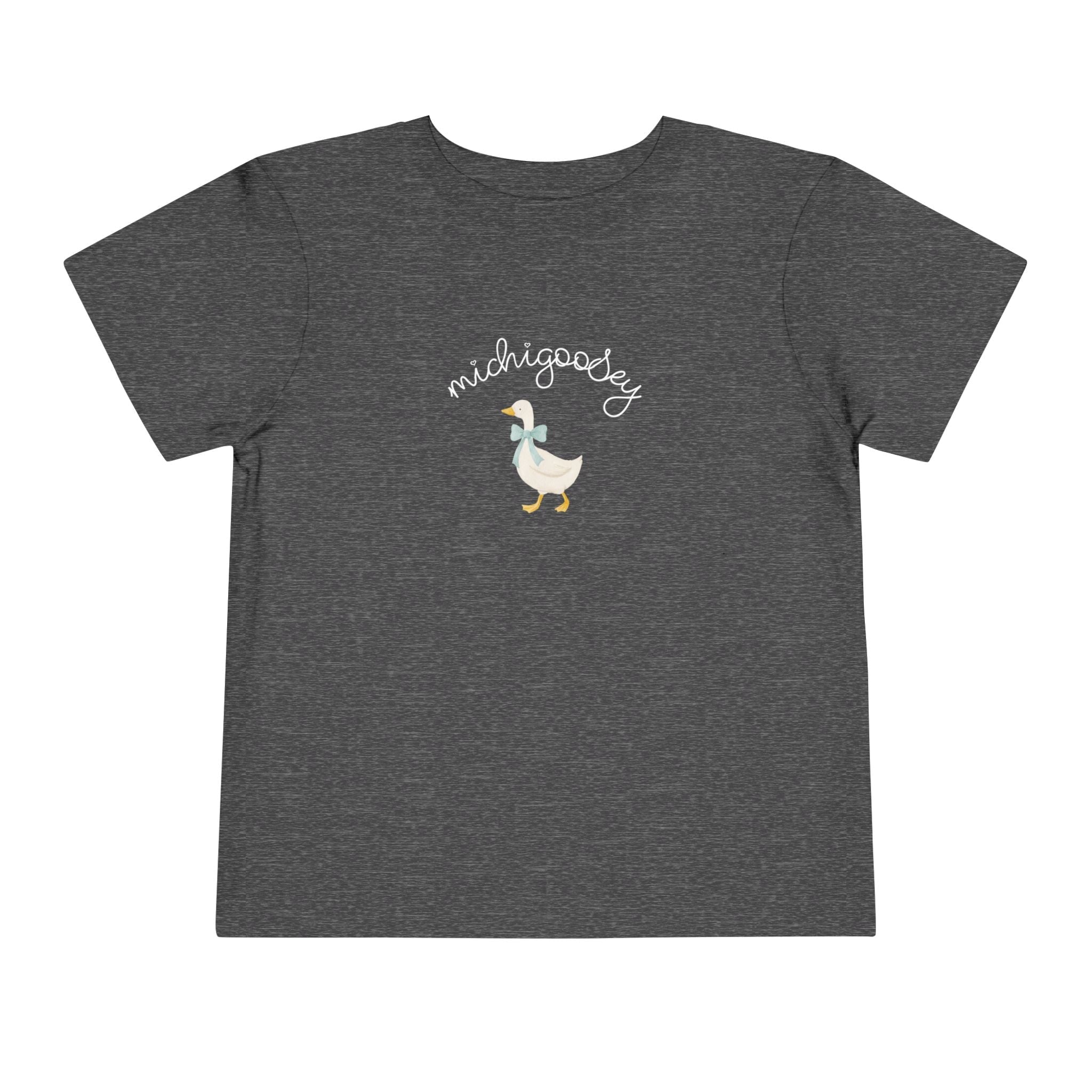 Michigoosey Toddler Tee, Cute Toddler Short Sleeve Shirt Kids clothes La Vie Bien Michigoosey Toddler Tee, Cute Toddler Short Sleeve Shirt