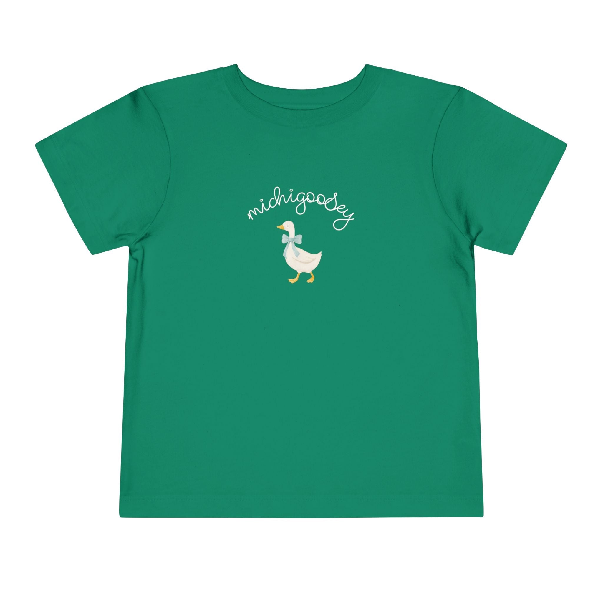 Michigoosey Toddler Tee, Cute Toddler Short Sleeve Shirt Kids clothes La Vie Bien Michigoosey Toddler Tee, Cute Toddler Short Sleeve Shirt