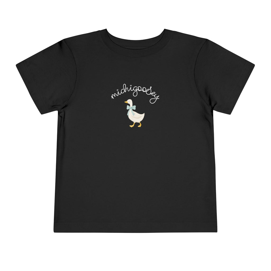 Michigoosey Toddler Tee, Cute Toddler Short Sleeve Shirt Kids clothes La Vie Bien Michigoosey Toddler Tee, Cute Toddler Short Sleeve Shirt