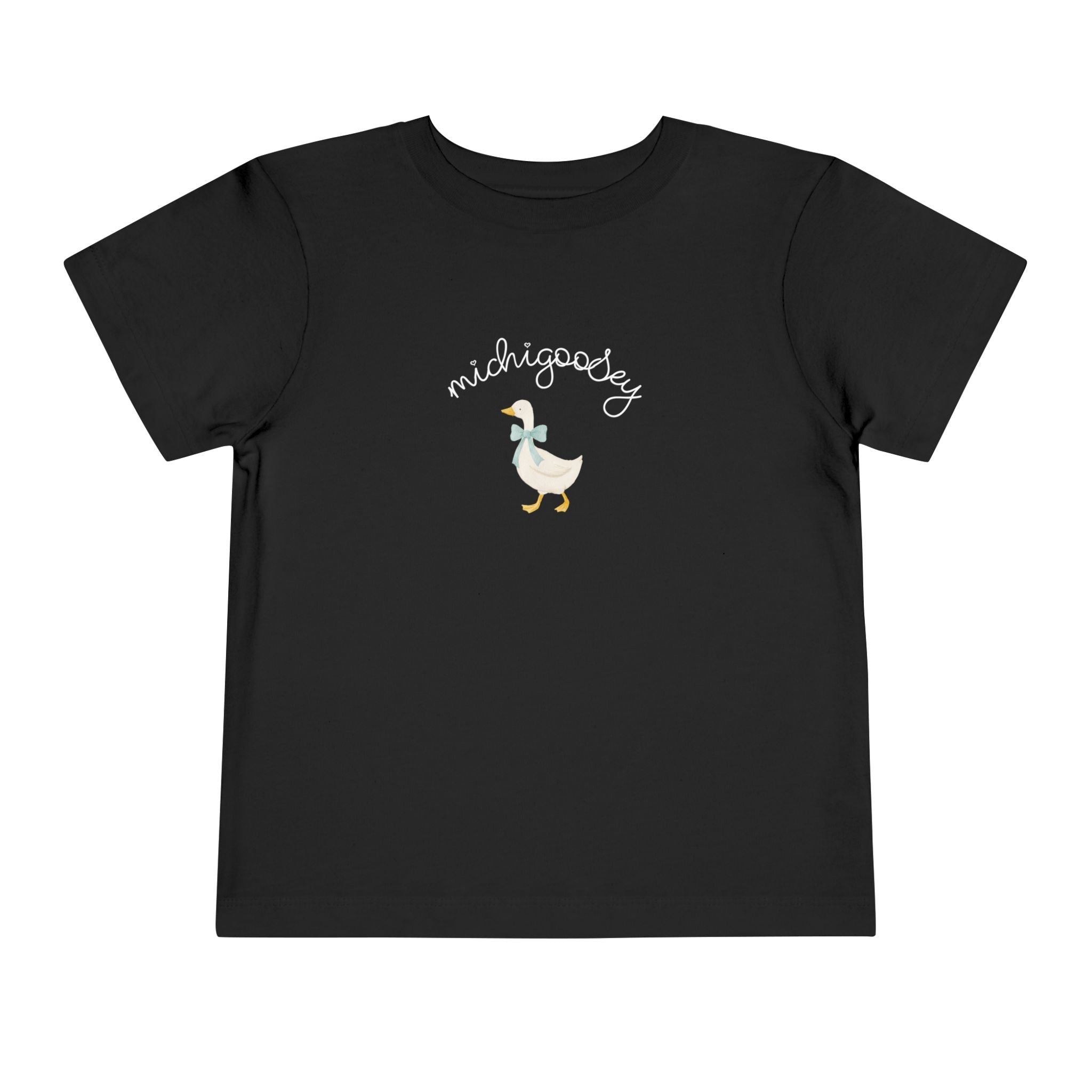 Michigoosey Toddler Tee, Cute Toddler Short Sleeve Shirt Kids clothes La Vie Bien Michigoosey Toddler Tee, Cute Toddler Short Sleeve Shirt
