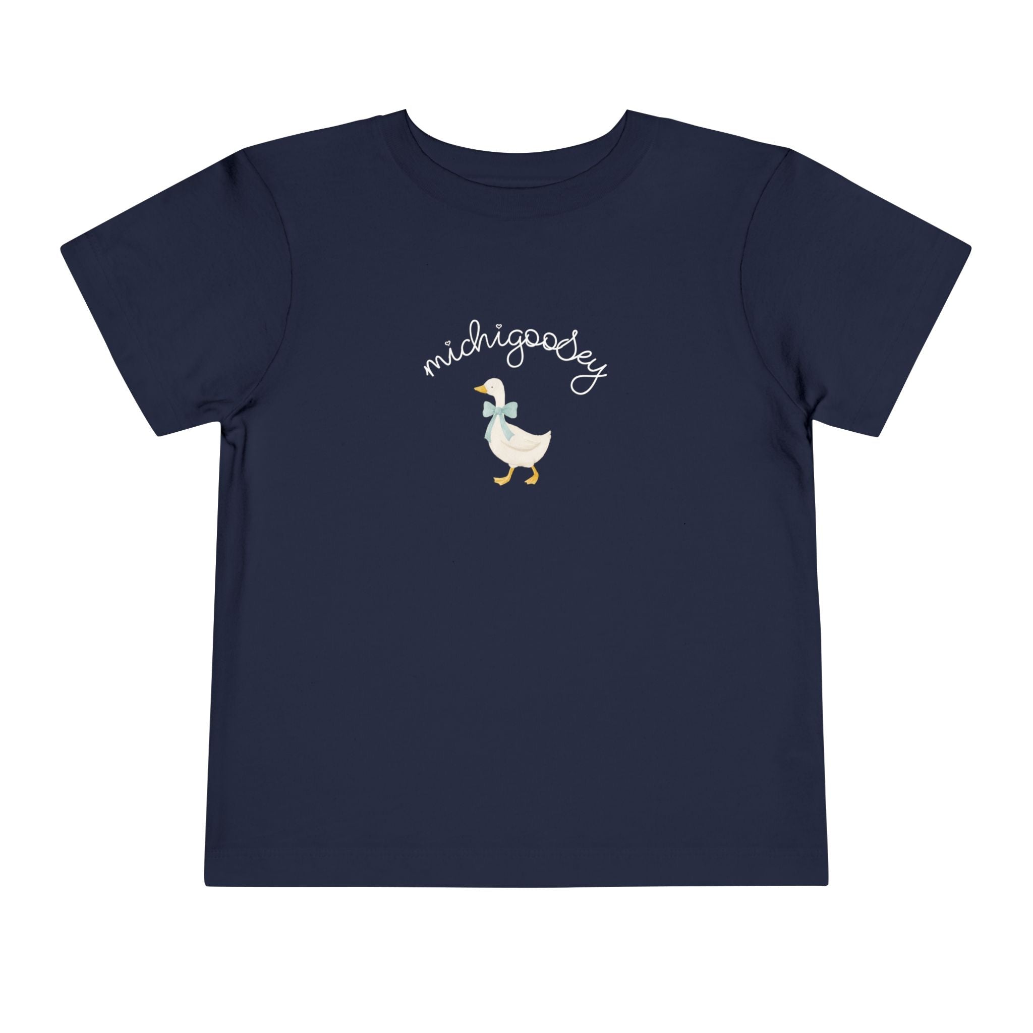 Michigoosey Toddler Tee, Cute Toddler Short Sleeve Shirt Kids clothes La Vie Bien Michigoosey Toddler Tee, Cute Toddler Short Sleeve Shirt