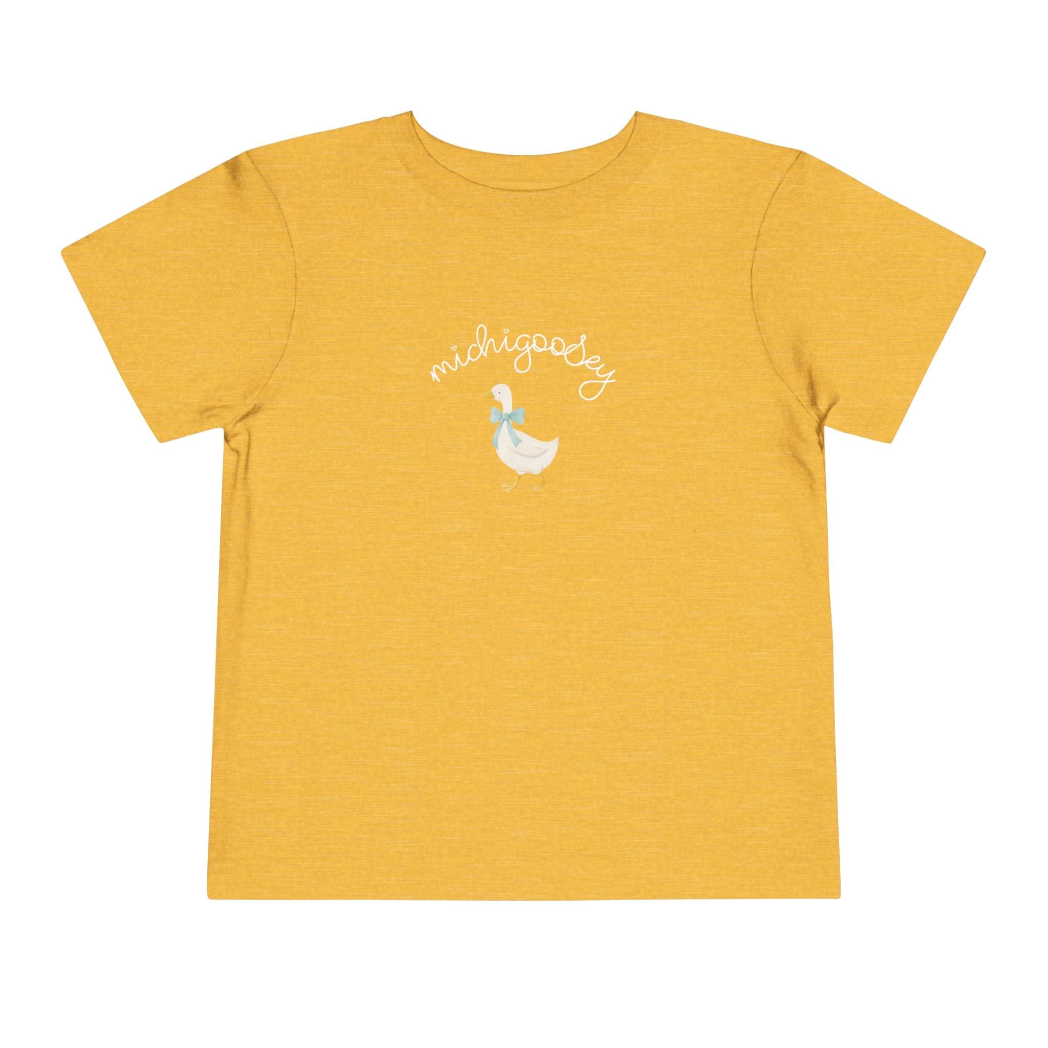 Michigoosey Toddler Tee, Cute Toddler Short Sleeve Shirt Kids clothes La Vie Bien Michigoosey Toddler Tee, Cute Toddler Short Sleeve Shirt