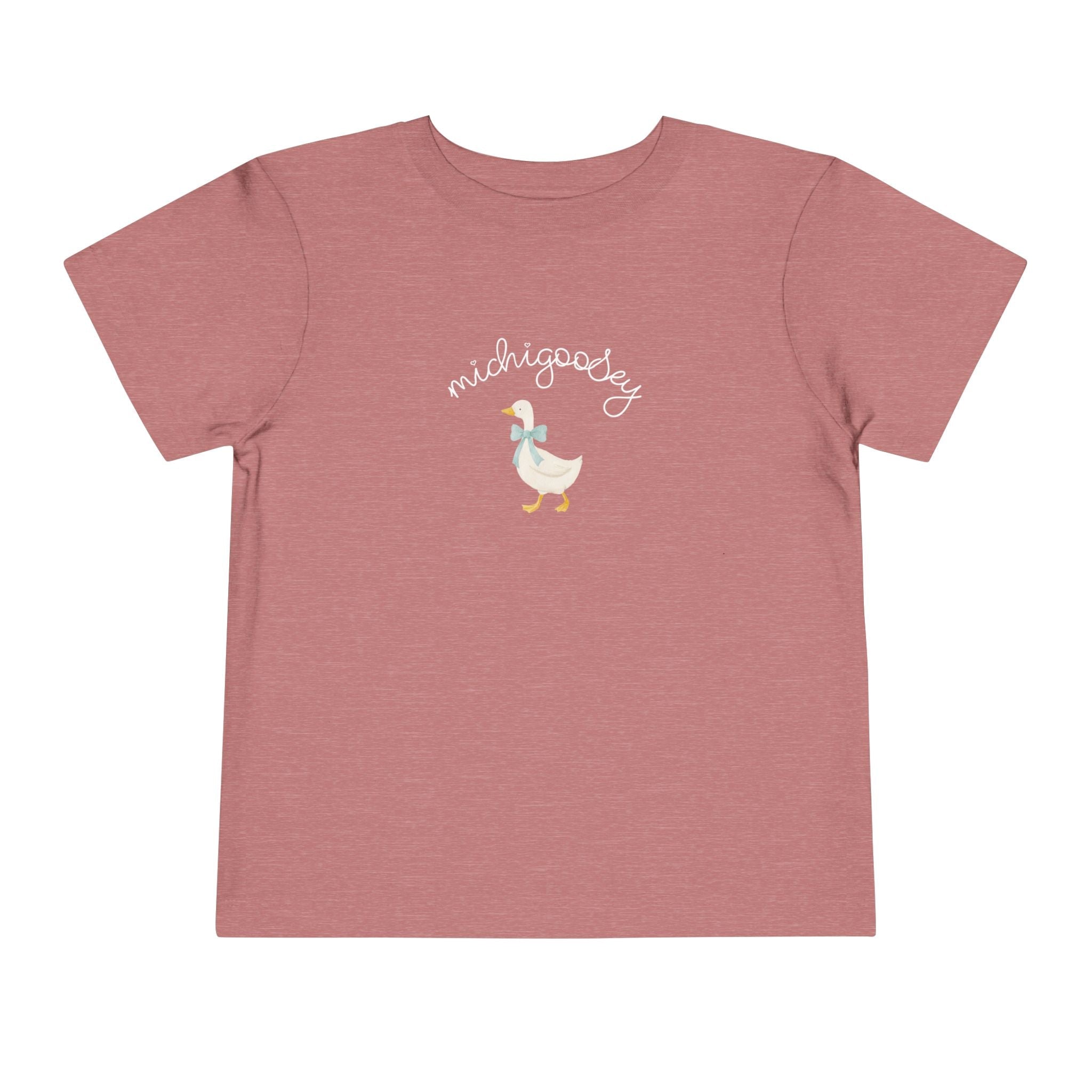 Michigoosey Toddler Tee, Cute Toddler Short Sleeve Shirt Kids clothes La Vie Bien Michigoosey Toddler Tee, Cute Toddler Short Sleeve Shirt