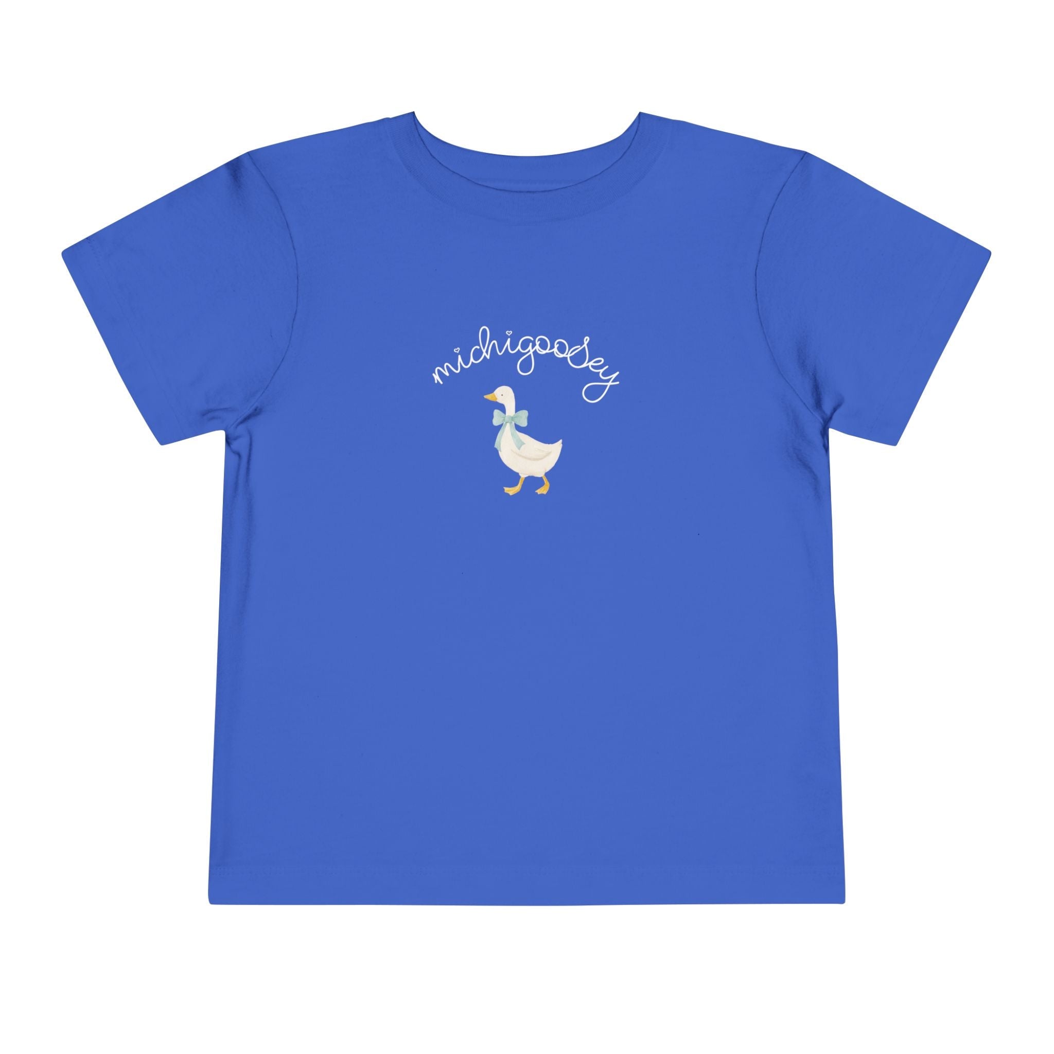 Michigoosey Toddler Tee, Cute Toddler Short Sleeve Shirt Kids clothes La Vie Bien Michigoosey Toddler Tee, Cute Toddler Short Sleeve Shirt