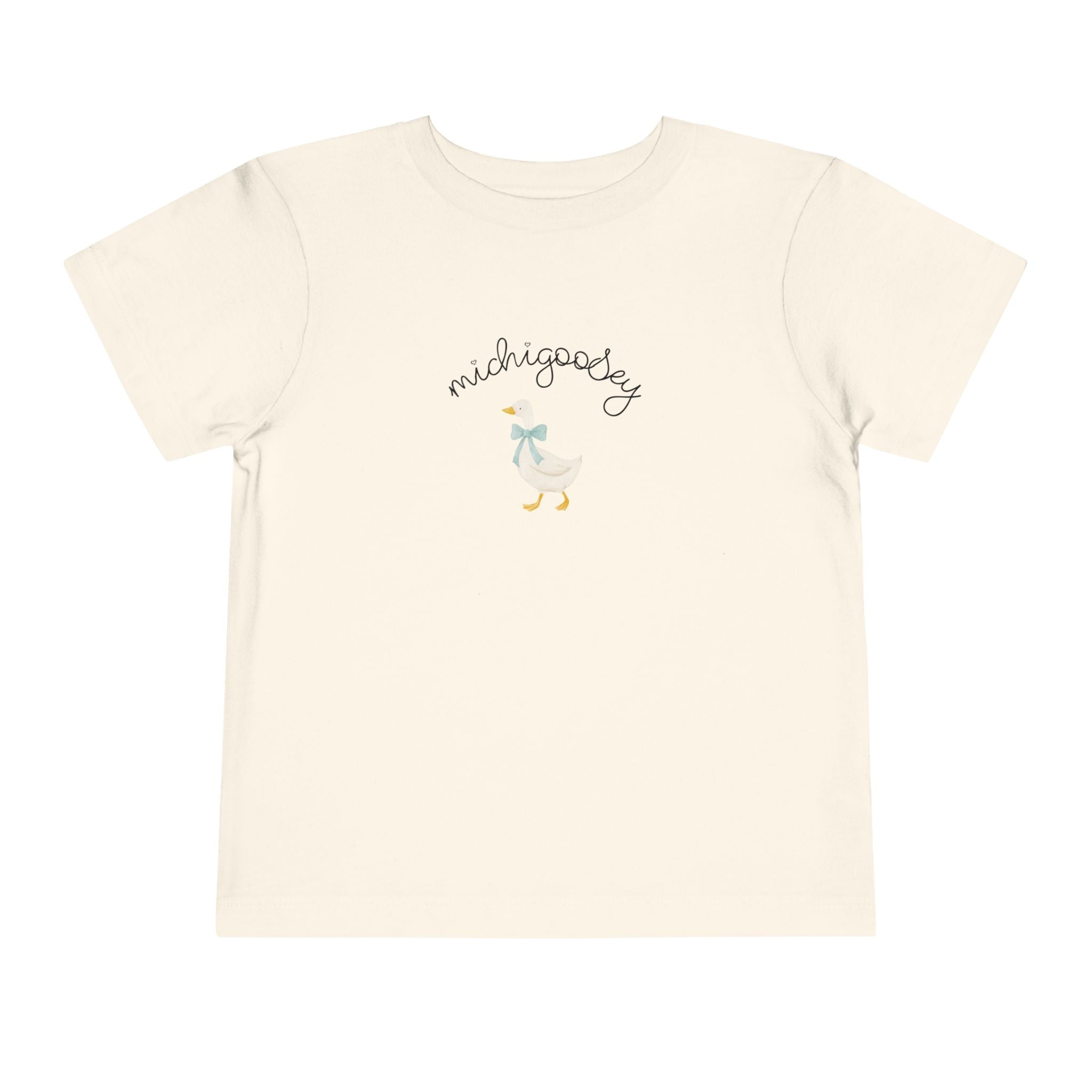 Michigoosey Toddler Tee, Cute Toddler Short Sleeve Shirt Kids clothes La Vie Bien Michigoosey Toddler Tee, Cute Toddler Short Sleeve Shirt