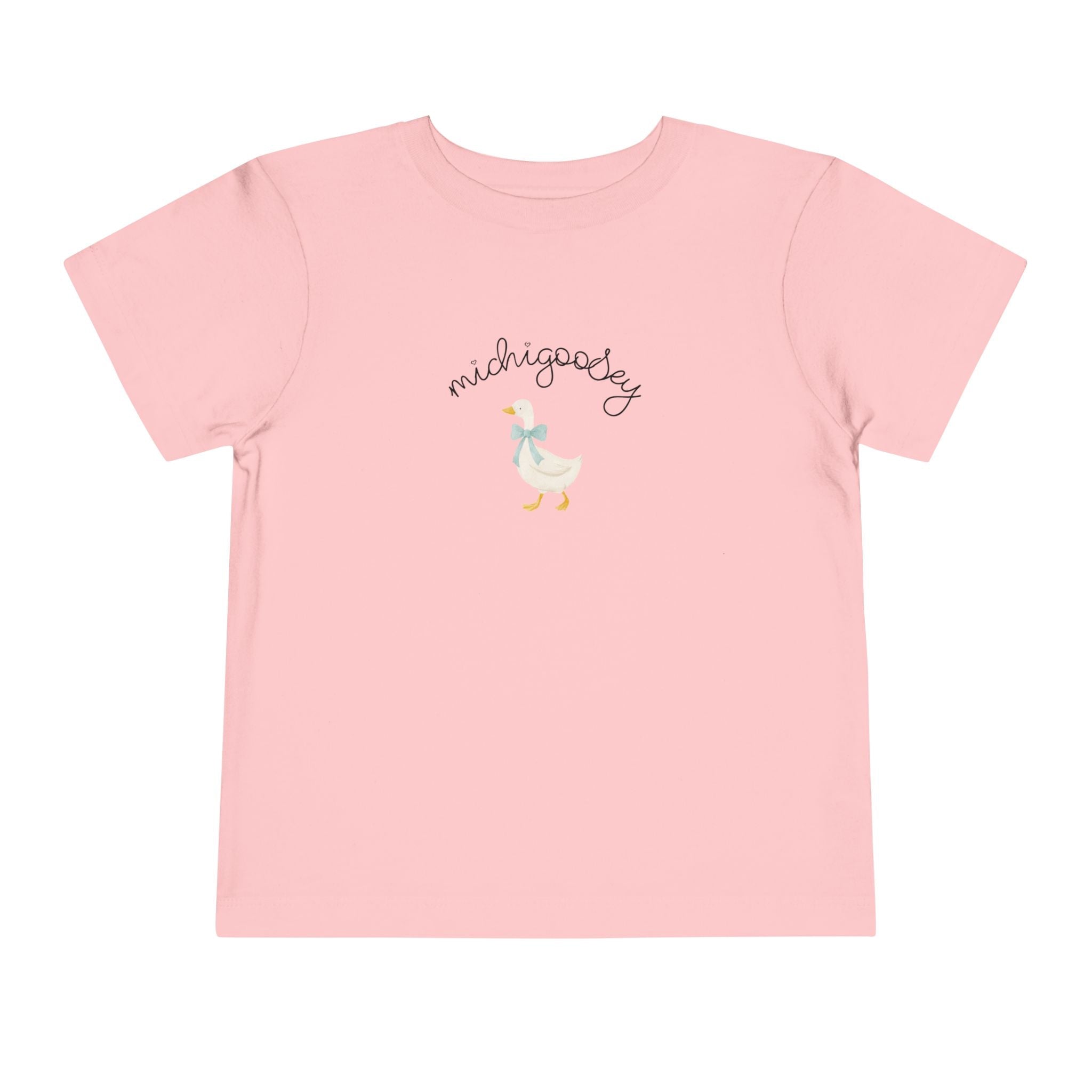 Michigoosey Toddler Tee, Cute Toddler Short Sleeve Shirt Kids clothes La Vie Bien Michigoosey Toddler Tee, Cute Toddler Short Sleeve Shirt