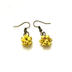 Micro-bead Ceramic Popcorn Earrings Earrings La Vie Bien Micro-bead Ceramic Popcorn Earrings