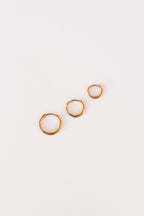 Micro Crystal Hoop by Rose & Clay