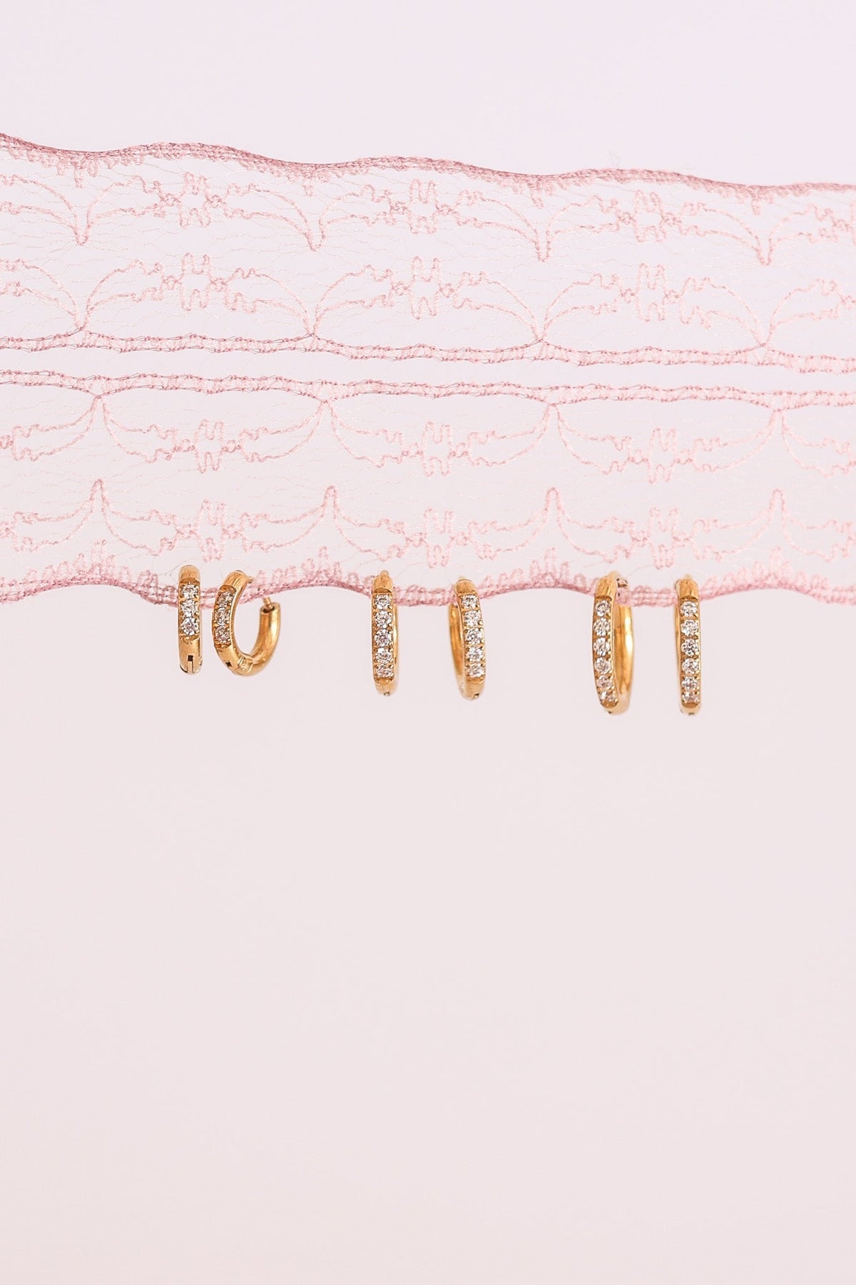 Micro Crystal Hoop hoop La Vie Bien Micro Crystal Hoop
