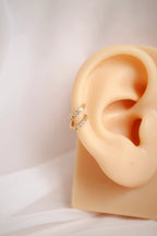 Micro Crystal Hoop by Rose & Clay