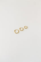 Micro Opal Hoop hoop La Vie Bien Micro Opal Hoop
