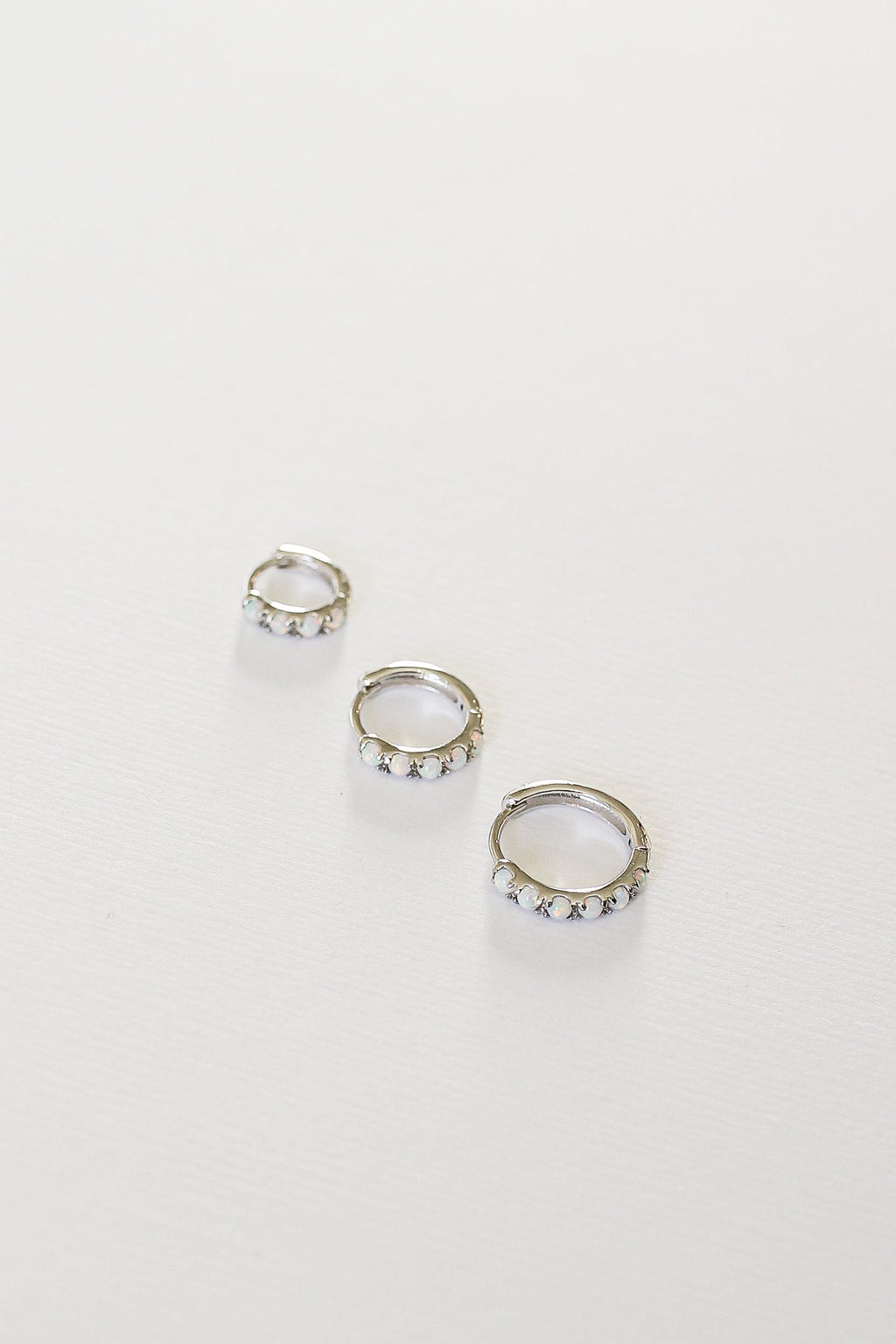 Micro Opal Hoop hoop La Vie Bien Micro Opal Hoop