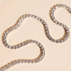 Micro Tennis Necklace by Oh Clementine