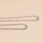 Micro Tennis Necklace by Oh Clementine