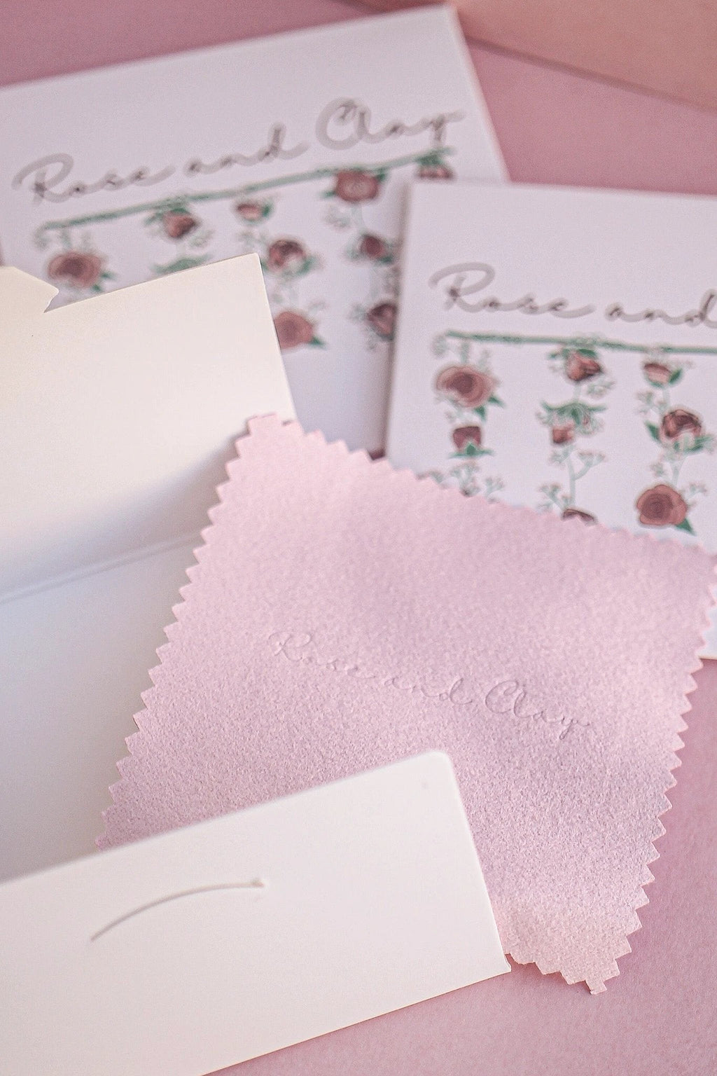 Microfiber Jewelry Polishing Cloth by Rose & Clay