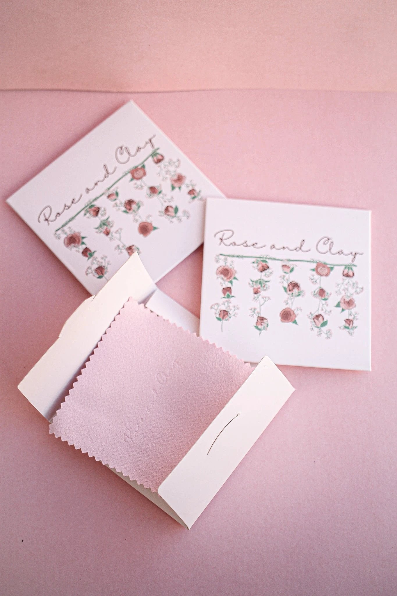 Microfiber Jewelry Polishing Cloth by Rose & Clay