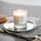 Midnight Garden - Signature Candle (Lavender + Rosemary + Geranium) Frosted Candles La Vie Bien Midnight Garden - Signature Candle (Lavender + Rosemary + Geranium)