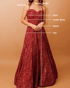 Baiza Long Dress with Slit by Raas