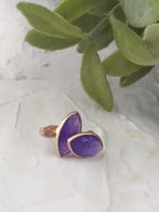 Mila Leaf Earrings - Rose Gold by Ash & Rose